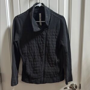 Lululemon Athletica Black Bomber Jacket